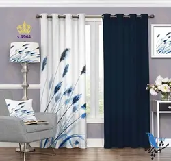 پرده پانچ فانتزی طرح نی زار کد S9964