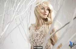 پوستر دیواری طرح چهره زن کد PT-6084