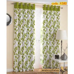 پرده تصویری پانچ طرح برگ کد P580