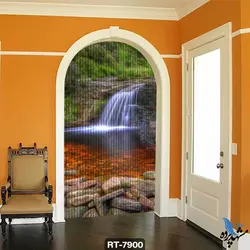 پرده شرشره تصویری طرح آبشار RT7900