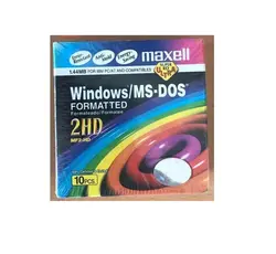 فلاپی دیسک خام maxell 1.44mb MF2HD  super RD ULTRA