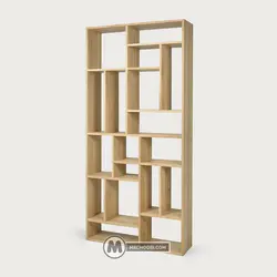 کتابخانه هزارکاره DK80 مستر چوبی