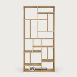 کتابخانه هزارکاره DK80 مستر چوبی