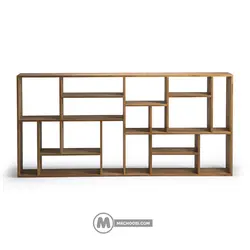 کتابخانه هزارکاره DK80 مستر چوبی