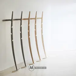 جالباسی چوبی منحنی DJ13 مستر چوبی