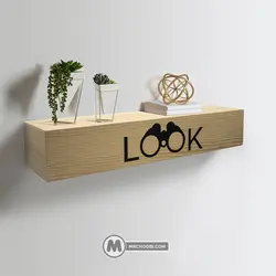 شلف مفهومی مدل دیده بان مستر چوبی
