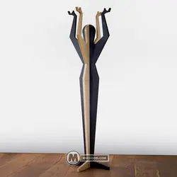 جالباسی چوبی مدیسه مستر چوبی