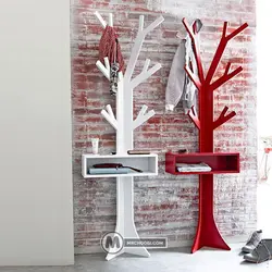 جالباسی چوبی ستین مستر چوبی