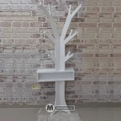 جالباسی چوبی ستین مستر چوبی