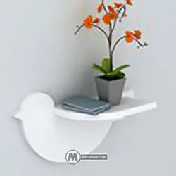 شلف پرزاد مستر چوبی