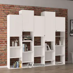 دکور کتابخانه تیسا مستر چوبی