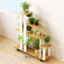 استند گل و گیاه هستی مستر چوبی