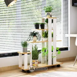 استند گل و گیاه هستی مستر چوبی