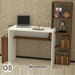 میز تحریر کتابخانه شینا مستر چوبی