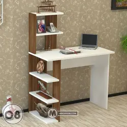 میز تحریر کتابخانه شینا مستر چوبی