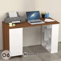 میز تحریر کتابخانه شینا مستر چوبی