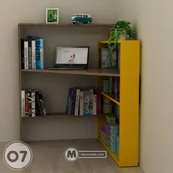 میز تحریر کتابخانه شینا مستر چوبی