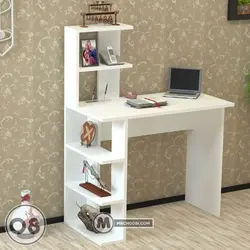 میز تحریر کتابخانه شینا مستر چوبی