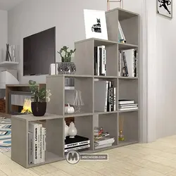 دکور کتابخانه حورا مستر چوبی