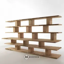 دکور کتابخانه چوبی ماهانه مستر چوبی