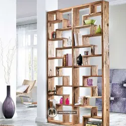 دکور کتابخانه یاسمینا مستر چوبی