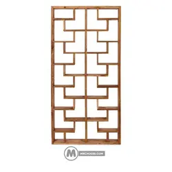 دکور کتابخانه یاسمینا مستر چوبی