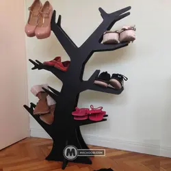 کتابخانه درختی پریسان مستر چوبی