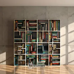 کتابخانه ایبرا مستر چوبی