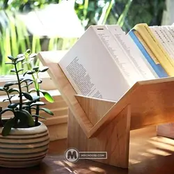 کتابخانه ناودونی مستر چوبی