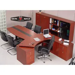 میز مدیریت و کنفرانس پویا کد M163 - مستر میز