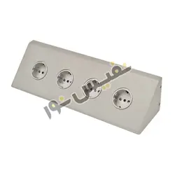 پریز روکار کنج 4 خانه کابینت مدل OUTLET PACKAGE 4