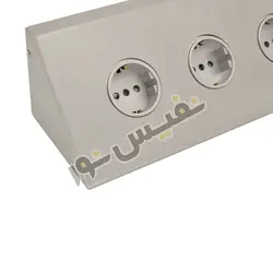پریز روکار کنج 4 خانه کابینت مدل OUTLET PACKAGE 4