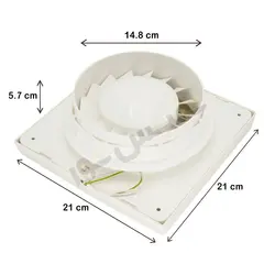 هواکش خانگی لوله ای دمنده مدل توربو VPH-15S2S