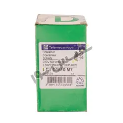 کنتاکتور 3 فاز LC1-D18-10-M7 بوبین 220 ولت Telemecanique