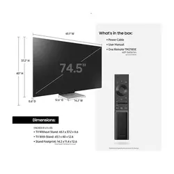 تلویزیون 75 اینچ سامسونگ QN90A