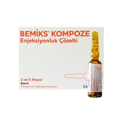 آمپول ب کمپلکس شرکت Sanofi سنوفی 5 عددی BEMIKS KOMPOZE - فروشگاه اینترنتی نیازتو