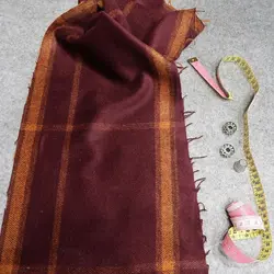 پارچه فوتر چهارخونه