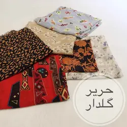 پارچه حریر گلدار
