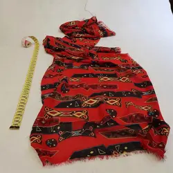 پارچه حریر گلدار