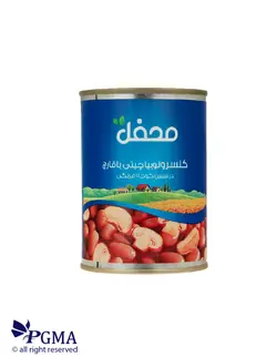 کنسرو لوبیا چیتی با قارچ 380گرم(محفل)