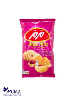 چیپس سرکه 60 گرمی(مزمز)