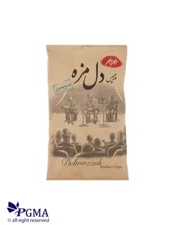 چیپس سنتی دل مزه موسیر 60 گرمی (مزمز)