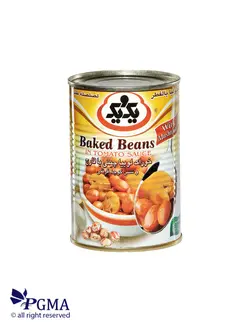 کنسرو لوبیا چیتی با قارچ قوطی 380 گرمی (یک و یک)