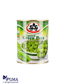 کنسرو نخود سبز قوطی 370 گرمی (یک و یک)