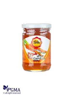 مربا هویج شیشه 320گرم(بهروز)