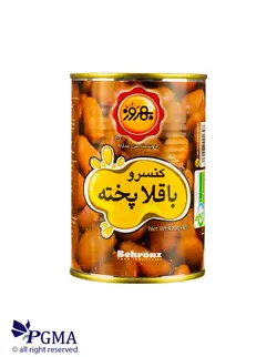 کنسرو باقلا پخته 390گرم(بهروز)