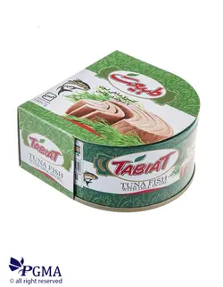 کنسرو ماهی تن با شوید در روغن طبیعت 180 گرمی