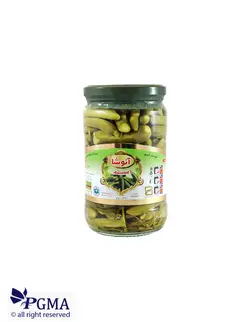خیار شور شیشه کوچک آنوشا