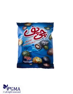 چی پف تخم مرغی با مغز بادام زمینی متوسط(چی توز)