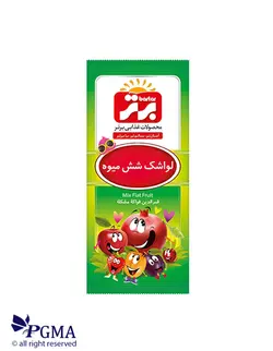 لواشک شش میوه30 گرمی(برتر)
